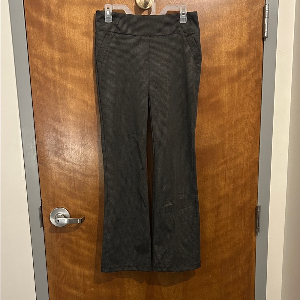Patterned Flare Pants